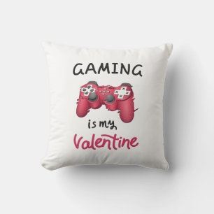 Cojín Decorativo El juego es mi San Valentín