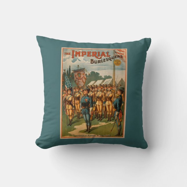 Cojín Decorativo El juego femenino imperial de los soldados de (Anverso)