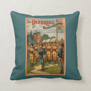 Cojín Decorativo El juego femenino imperial de los soldados de