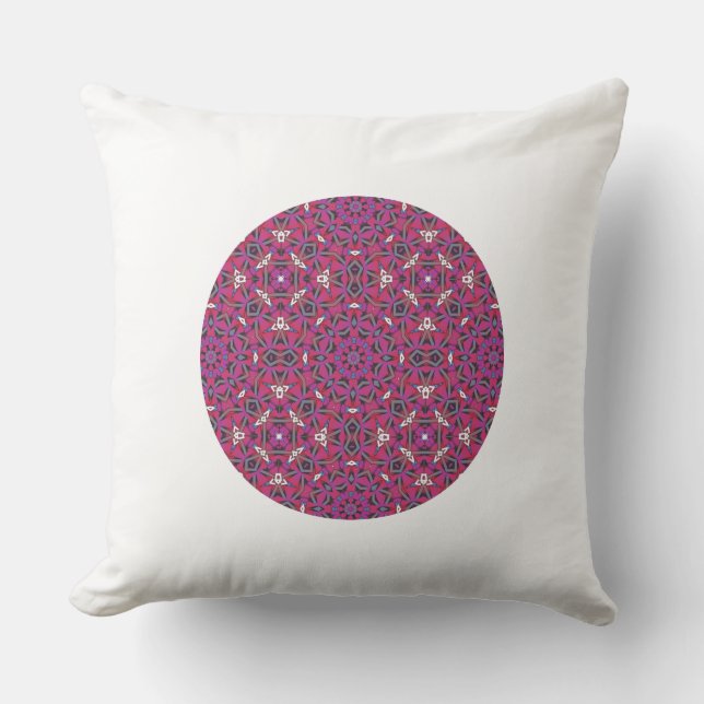 Cojín Decorativo El kaleidoscopio once del volumen nueve (Anverso)