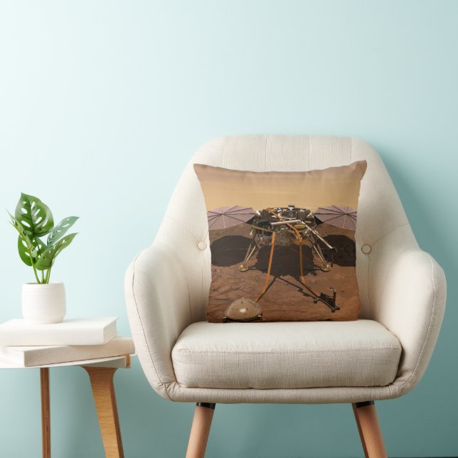 Cojín Decorativo El Lander Insight Opera En La Superficie De Marte. (Silla)