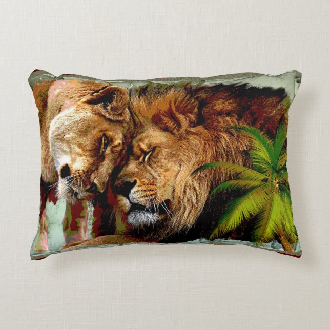 Cojín Decorativo El león 2 - Pillow (Anverso)
