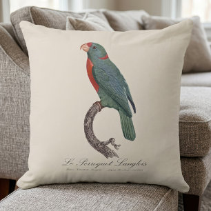 Cojín Decorativo El loro Langlois de Jacques Barraband
