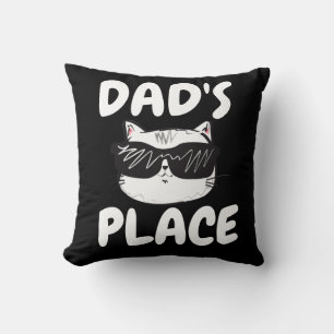 COJÍN DECORATIVO EL LUGAR DE DAD GATO PILLOW