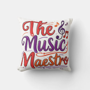 Cojín Decorativo El maestro de la música