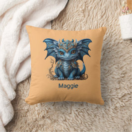 Cojín Decorativo El majestuoso bebé azul dragón Año Nuevo Chino 202