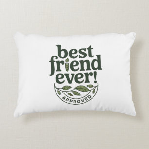 Cojín Decorativo ¡El mejor amigo de todos! Aprobado - Diseño de tex