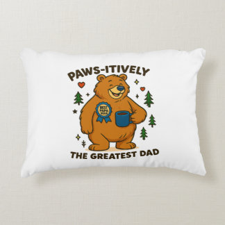 Cojín Decorativo El mejor oso de papá