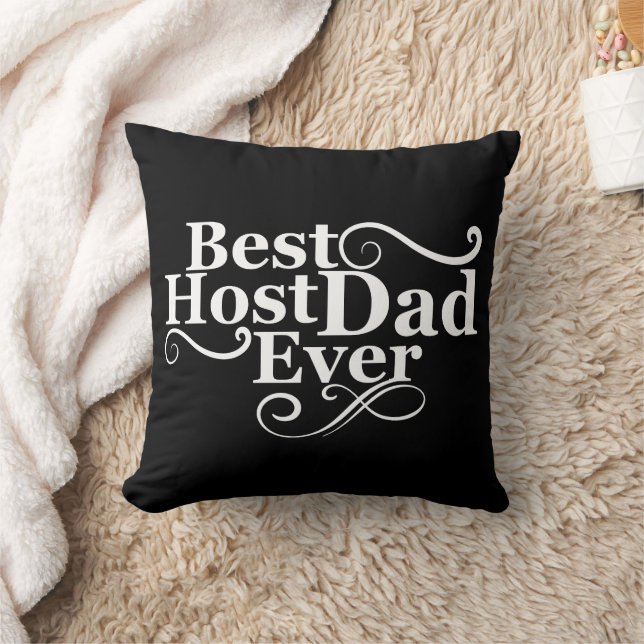 Cojín Decorativo El mejor padre anfitrión siempre feliz padre regal (Manta)