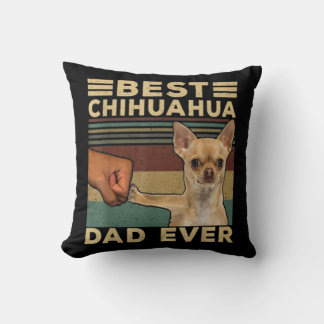 Cojín Decorativo El mejor papá de Chihuahua