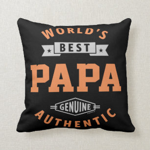 Cojín Decorativo El mejor papá del mundo