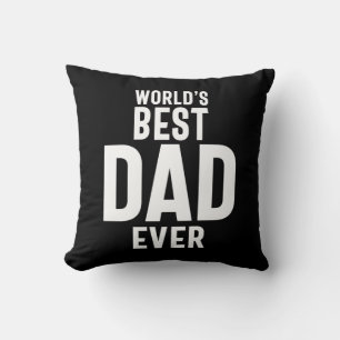Cojín Decorativo El mejor papá del mundo de los hombres