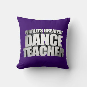 Cojín Decorativo El mejor profesor de danza del mundo