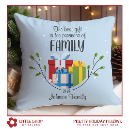 Cojín Decorativo El mejor regalo es vacaciones en Personalizable fa