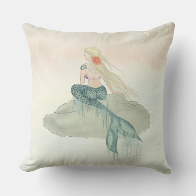 Cojín Decorativo EL MERMAID - Pillow (Anverso)