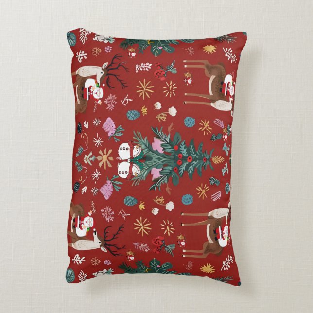 Cojín Decorativo El milagro de los Navidades (Atrás (Vertical))