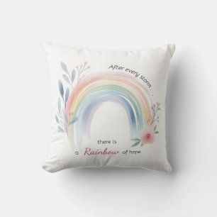 Cojín Decorativo El milagro del bebé arcoiris