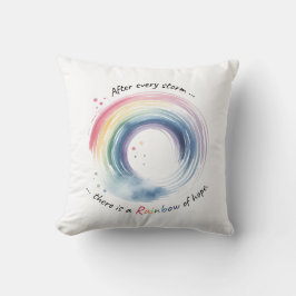 Cojín Decorativo El milagro del bebé arcoiris