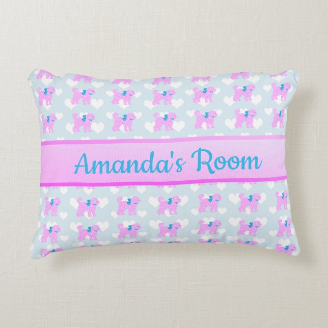 Cojín Decorativo El niño con Doodle Baby Personalizado (Anverso)