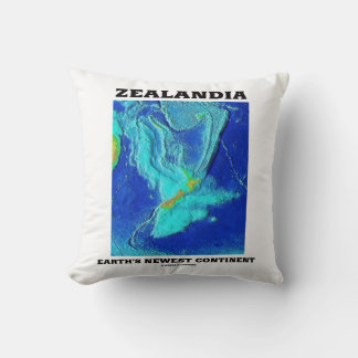 Cojín Decorativo El nuevo continente de Zelanda