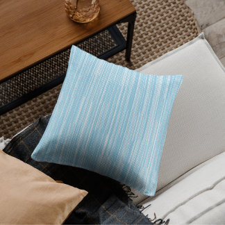 Cojín Decorativo El océano azul cielo con textura inspirado