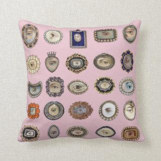 Cojín Decorativo El ojo del amante inspirado Victorian, fondo