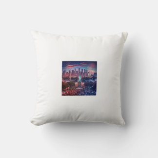 Cojín Decorativo El Orgullo de los Estados Unidos brilla 🏡 decorac