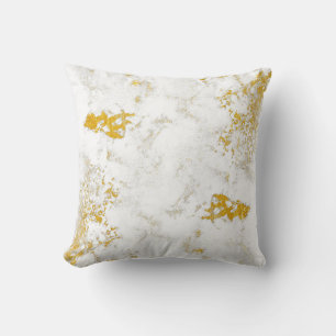 Cojín Decorativo El oro estriba la textura. Elemento de diseño de t