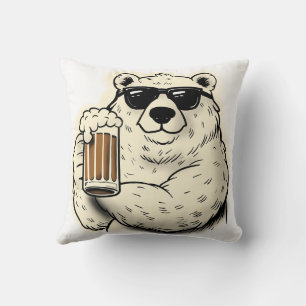 Cojín Decorativo El Oso Polar Fresco