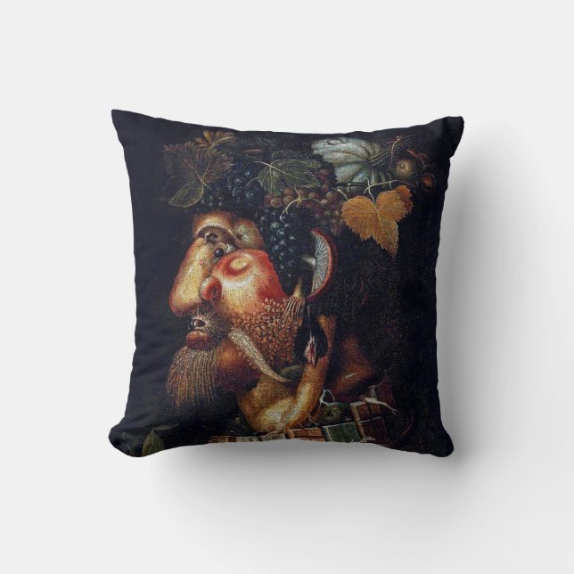 Cojín Decorativo El otoño, Arcimboldo (Anverso)