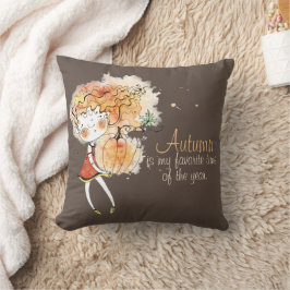 Cojín Decorativo El Otoño Es Mi Whimsical Favorito