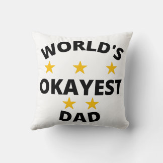 Cojín Decorativo el padre más okayer del mundo