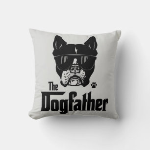 Cojín Decorativo El Padre Perro y Papá Perro