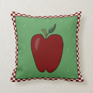 Cojín Decorativo El país rojo Apple soporta