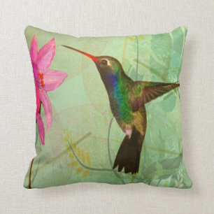 Cojín Decorativo El pájaro más pequeño del mundo