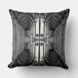 Cojín Decorativo El palacio del príncipe de Mónaco vintage Hércule