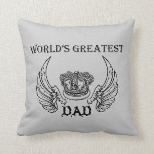 Cojín Decorativo El papá más grande del mundo