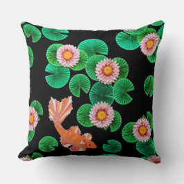 Cojín Decorativo El papel Koi Pond