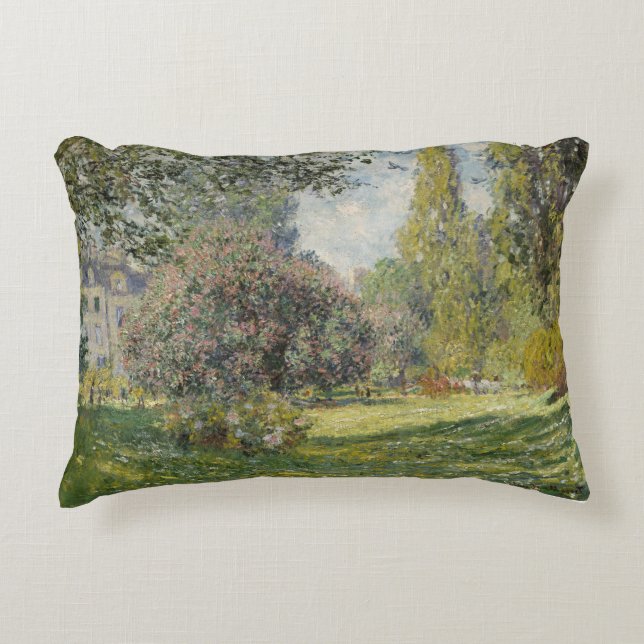 Cojín Decorativo El Parque Monceau - Claude Monet (Anverso)