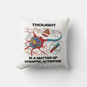 Cojín Decorativo El pensamiento es una cuestión de atención