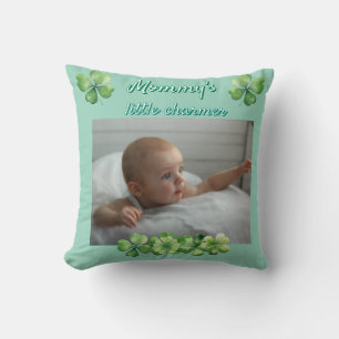 Cojín Decorativo El pequeño encanto de la mami verde amante