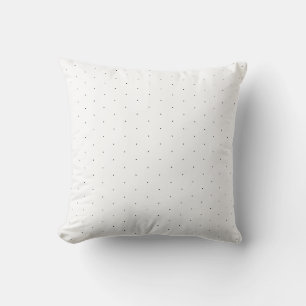 Cojín Decorativo El pequeño polka blanco blanco blanco lindo pega u