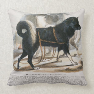 Cojín Decorativo El perro de Esquimaux (familiaris) del Canis i