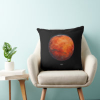 El planeta rojo: acuarela de Marte
