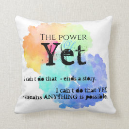 Cojín Decorativo El poder Motivador del