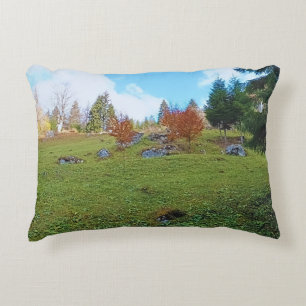 Cojín Decorativo El Prado de Montaña - Naturaleza Salvaje Rumania