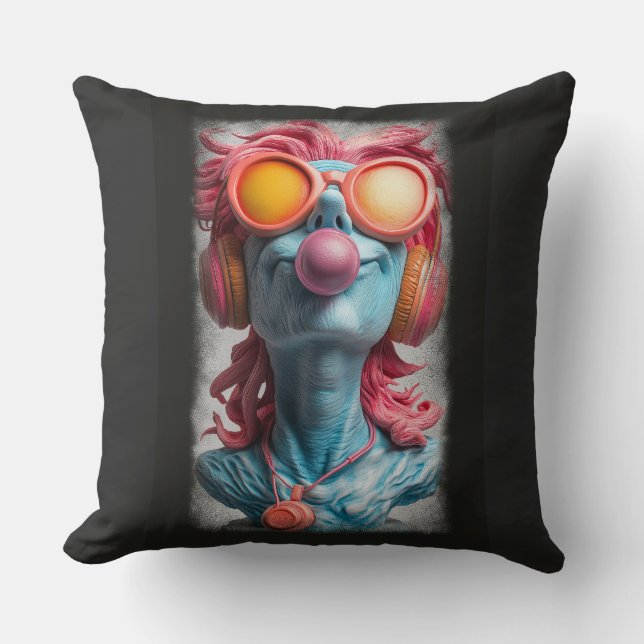 Cojín Decorativo el punto de inflexión (Anverso)