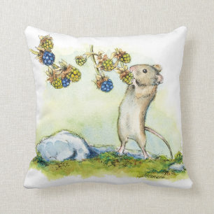 Cojín Decorativo El ratón por el arte de los Brambles de Alissa Han