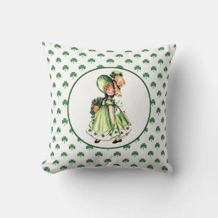 Cojín Decorativo El regalo de la niñita irlandesa