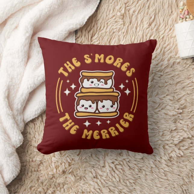 Cojín Decorativo El regalo más divertido del camping Kawaii (Manta)
